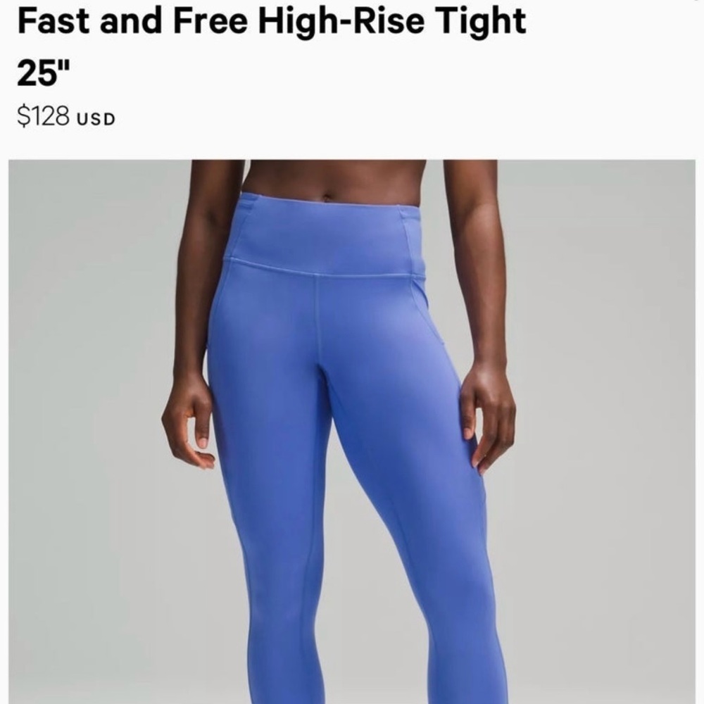 Lululemon Fast & Free Leggings